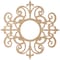 Ekena Millwork Dijon Wood Fretwork Pierced Ceiling Medallion, Alder, 36"OD x 11 3/4"ID x 1/4"T CMWP36X36X0250DIAL - alternate 3